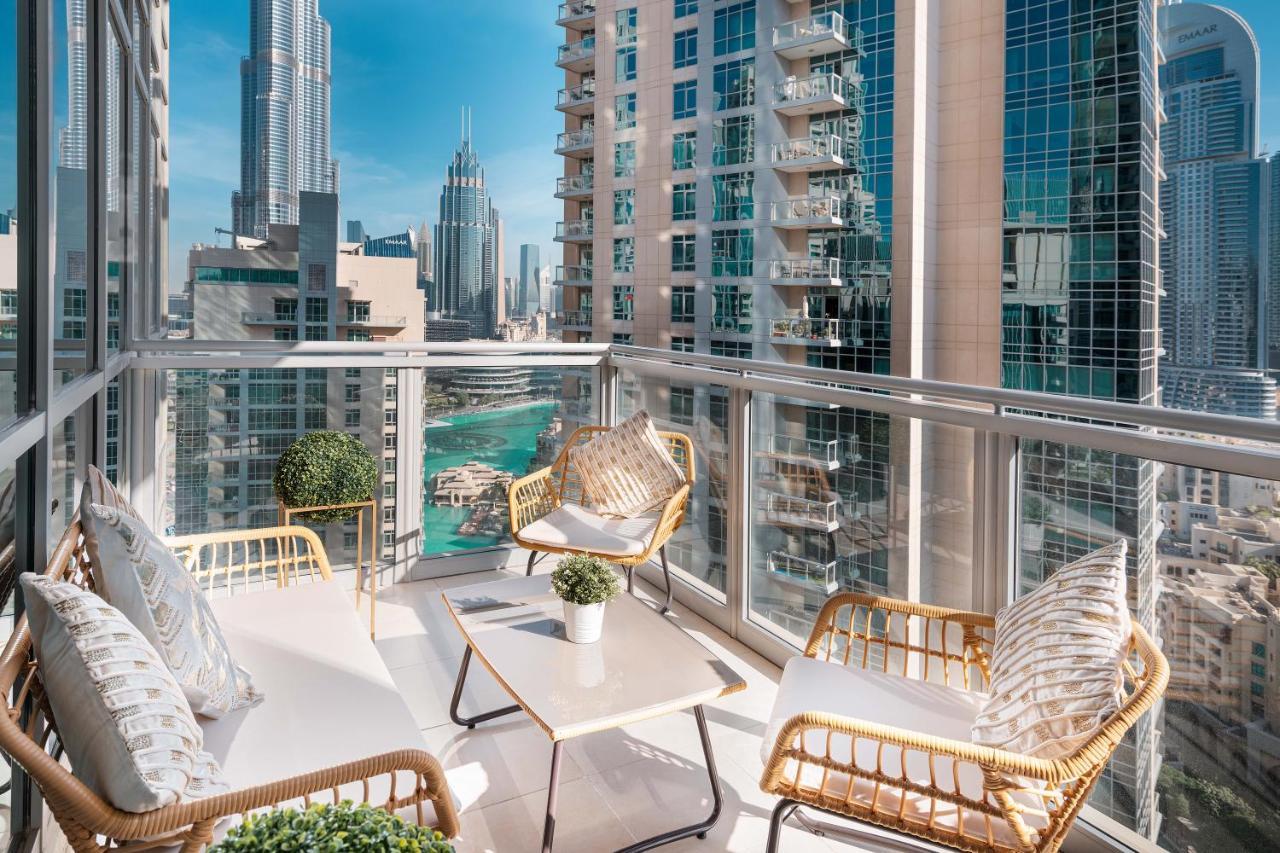 Elite Royal Apartment - Luxurious - Partial Burj Khalifa & Fountain View - Eminence Дубай Экстерьер фото
